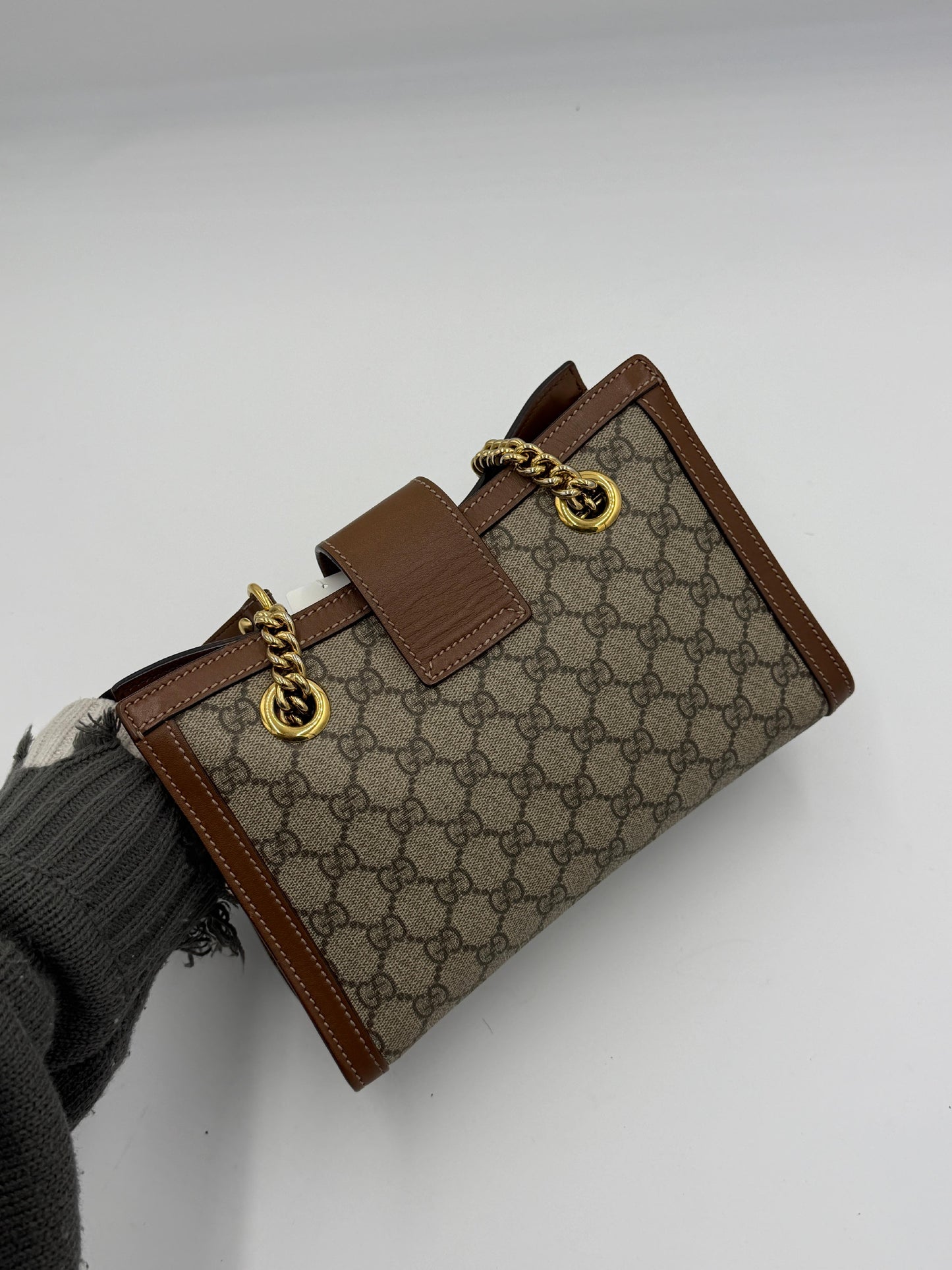 Gucci GG Supreme Padlock Tote