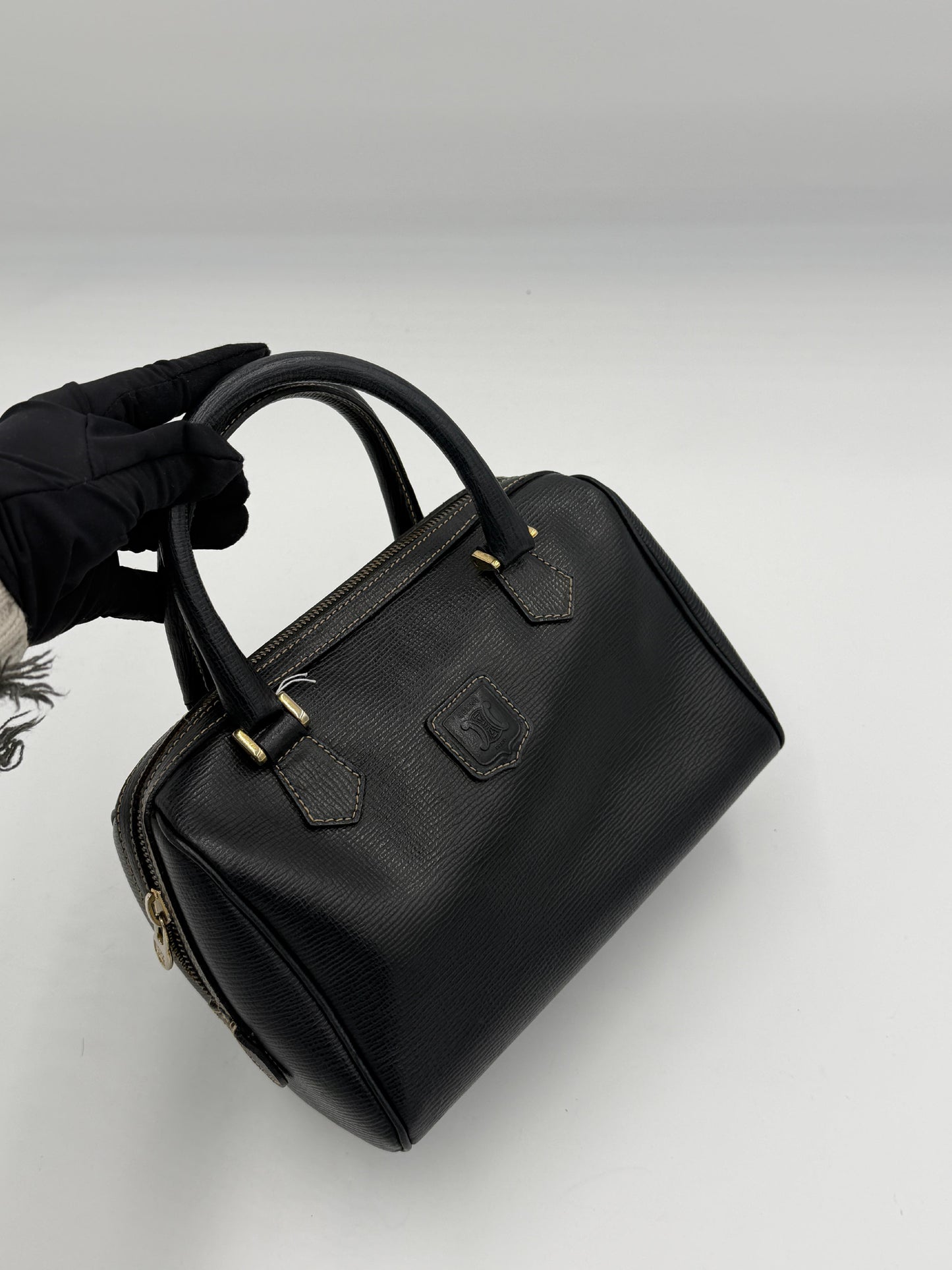 Celine Triomphe Leather Handbag