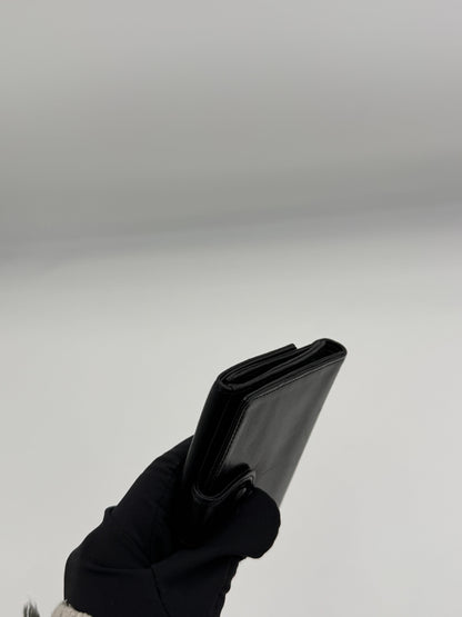 Chanel CC Lambskin Compact Wallet