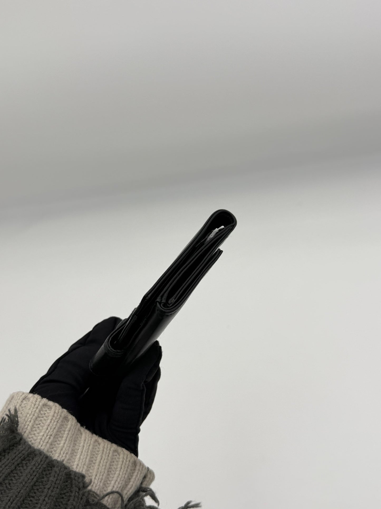 Chanel CC Lambskin Compact Wallet