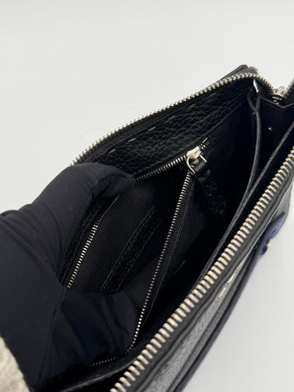 Fendi Selleria Leather Clutch