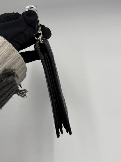 Fendi Selleria Leather Clutch