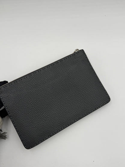 Fendi Selleria Leather Clutch