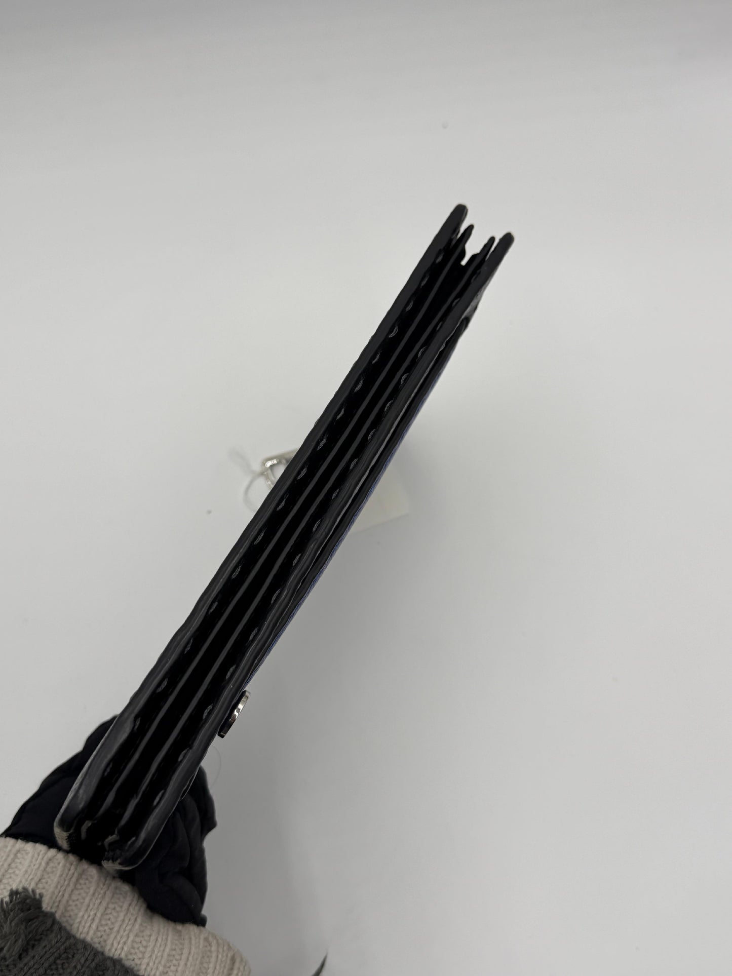 Fendi Selleria Leather Clutch