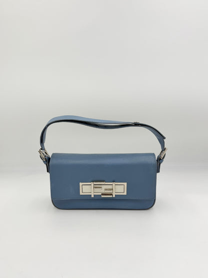 Fendi Cerulean Calfskin Baguette