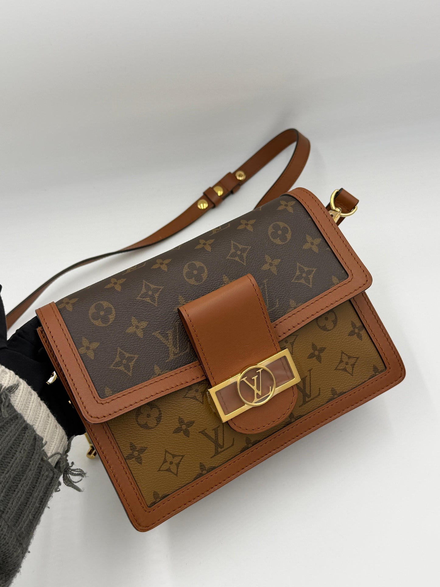 Louis Vuitton Monogram Dauphine Chain Shoulder