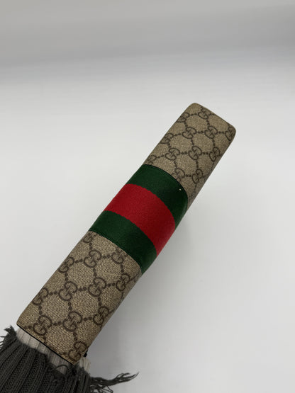 Gucci Ophidia Web Clutch