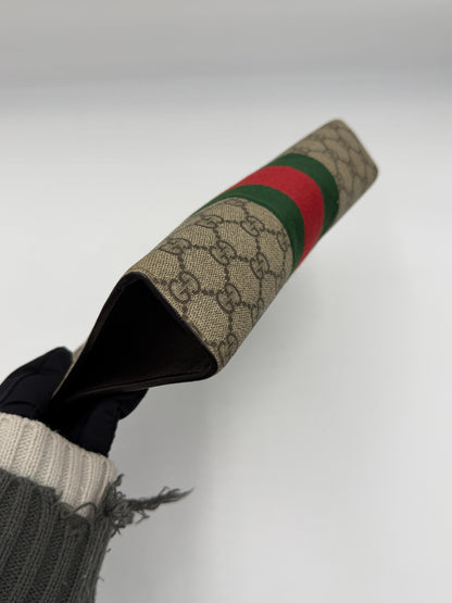 Gucci Ophidia Web Clutch