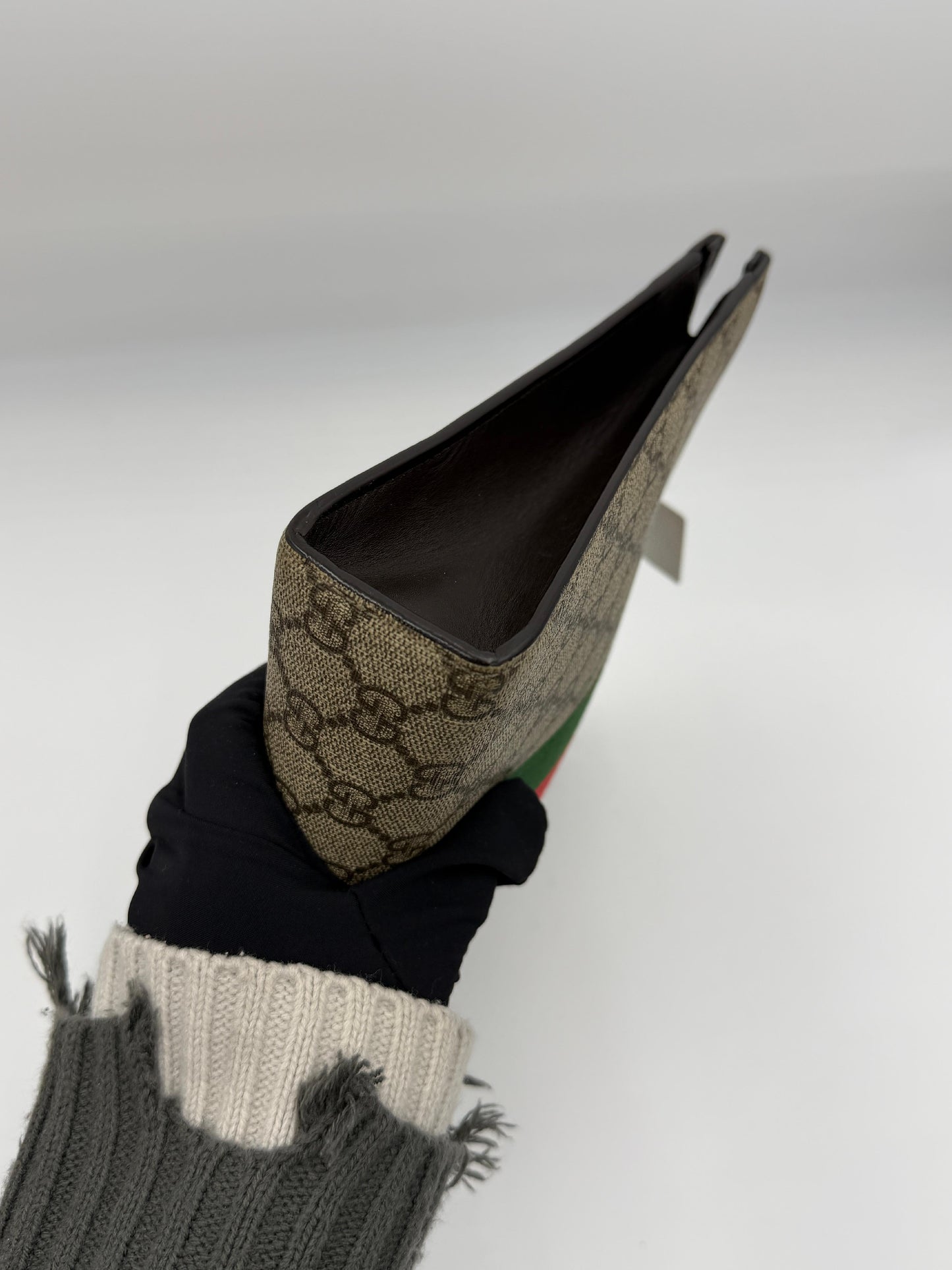 Gucci Ophidia Web Clutch