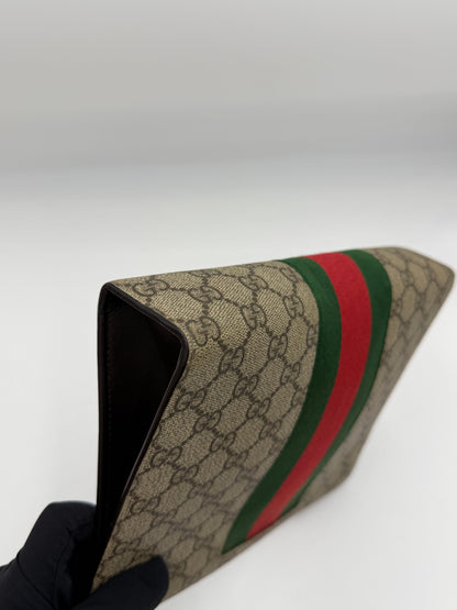 Gucci Ophidia Web Clutch