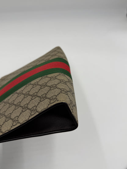 Gucci Ophidia Web Clutch