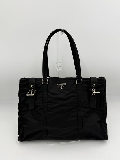 Prada Tessuto Double Handle Tote