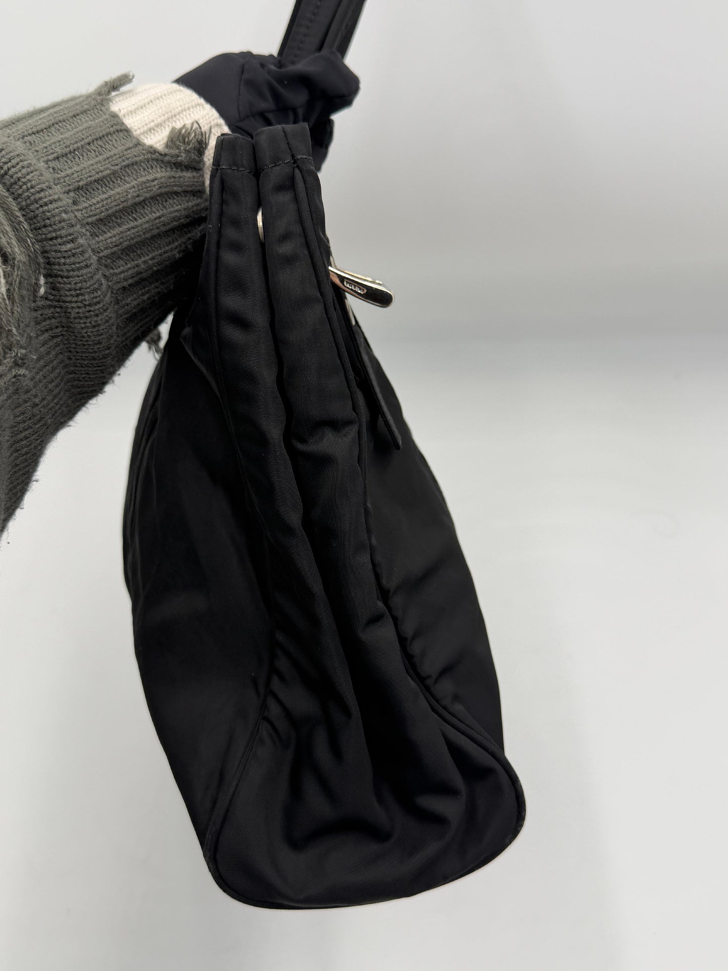 Prada Tessuto Double Handle Tote