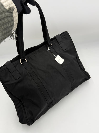 Prada Tessuto Double Handle Tote