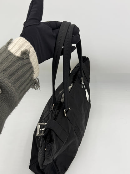 Prada Tessuto Double Handle Tote