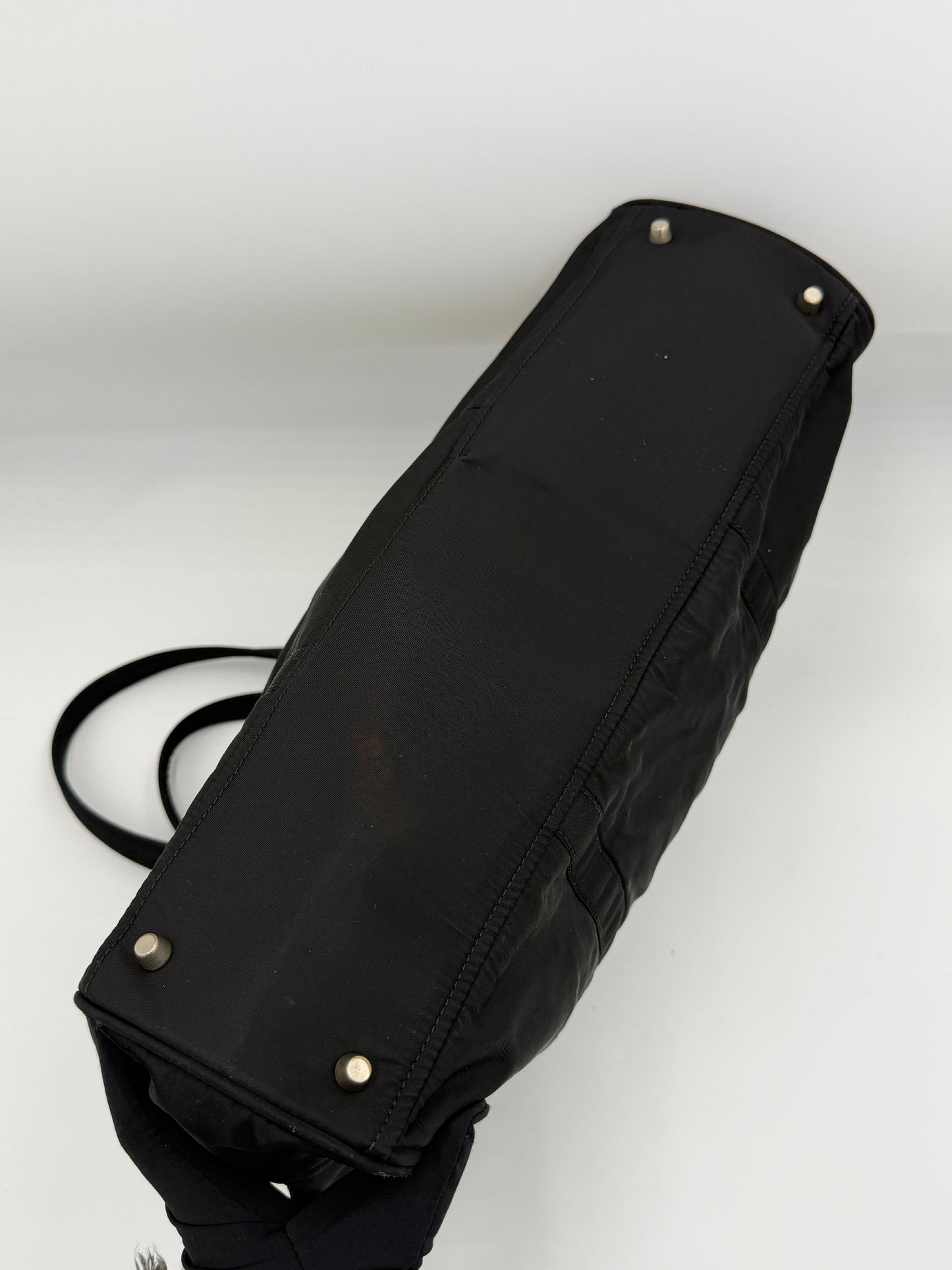 Prada Tessuto Double Handle Tote