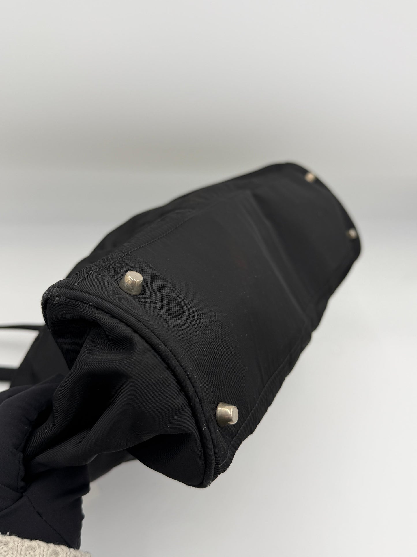 Prada Tessuto Double Handle Tote