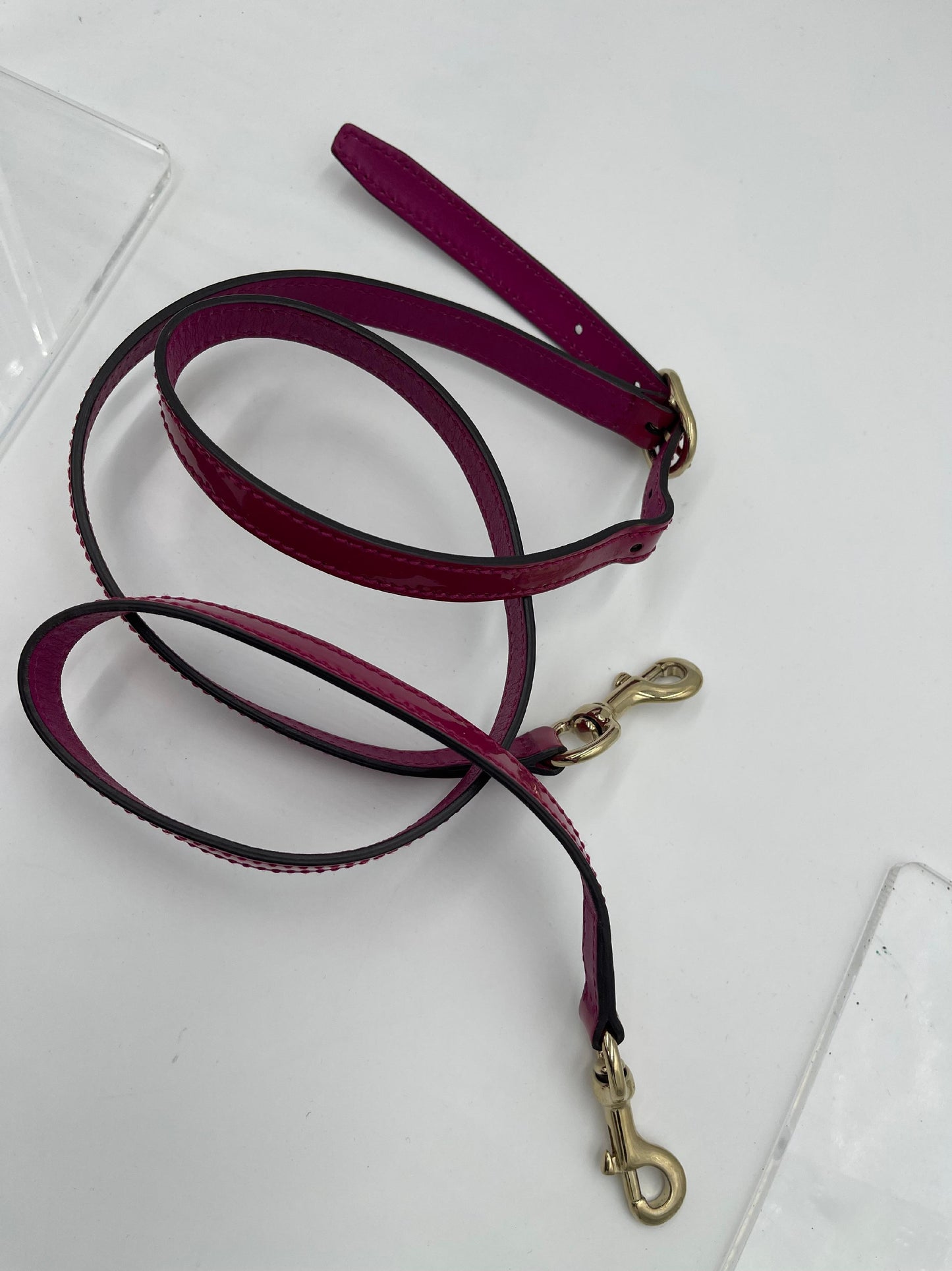 Gucci Micro GG Patent Dome 2Way