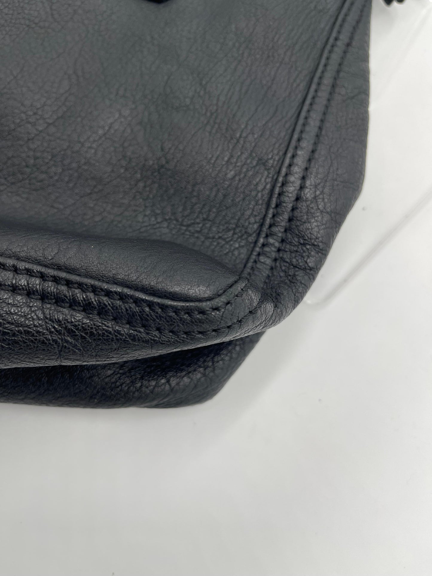 Fendi Leather Double Handle Tote