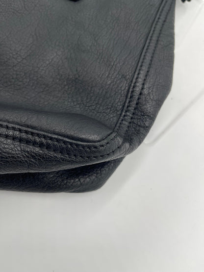 Fendi Leather Double Handle Tote