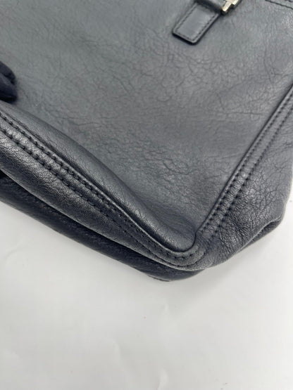 Fendi Leather Double Handle Tote