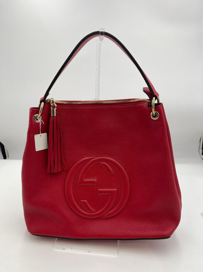 Gucci Soho Leather Tassel Hobo