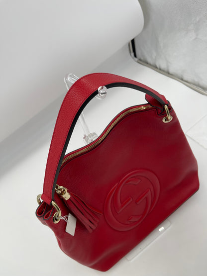 Gucci Soho Leather Tassel Hobo