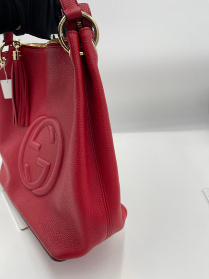 Gucci Soho Leather Tassel Hobo