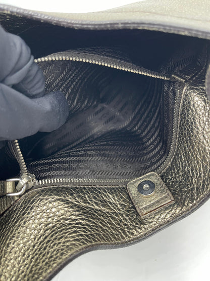 Prada Vitello Leather Hobo