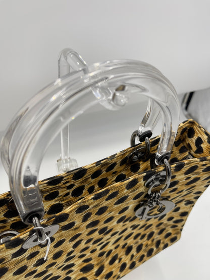 Dior Nylon Lady Dior Cheetah Print