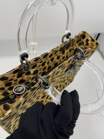 Dior Nylon Lady Dior Cheetah Print