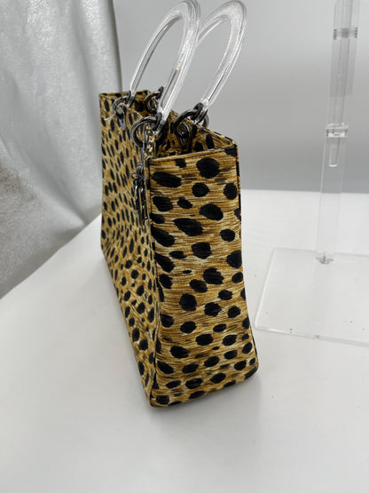Dior Nylon Lady Dior Cheetah Print