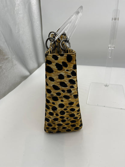 Dior Nylon Lady Dior Cheetah Print