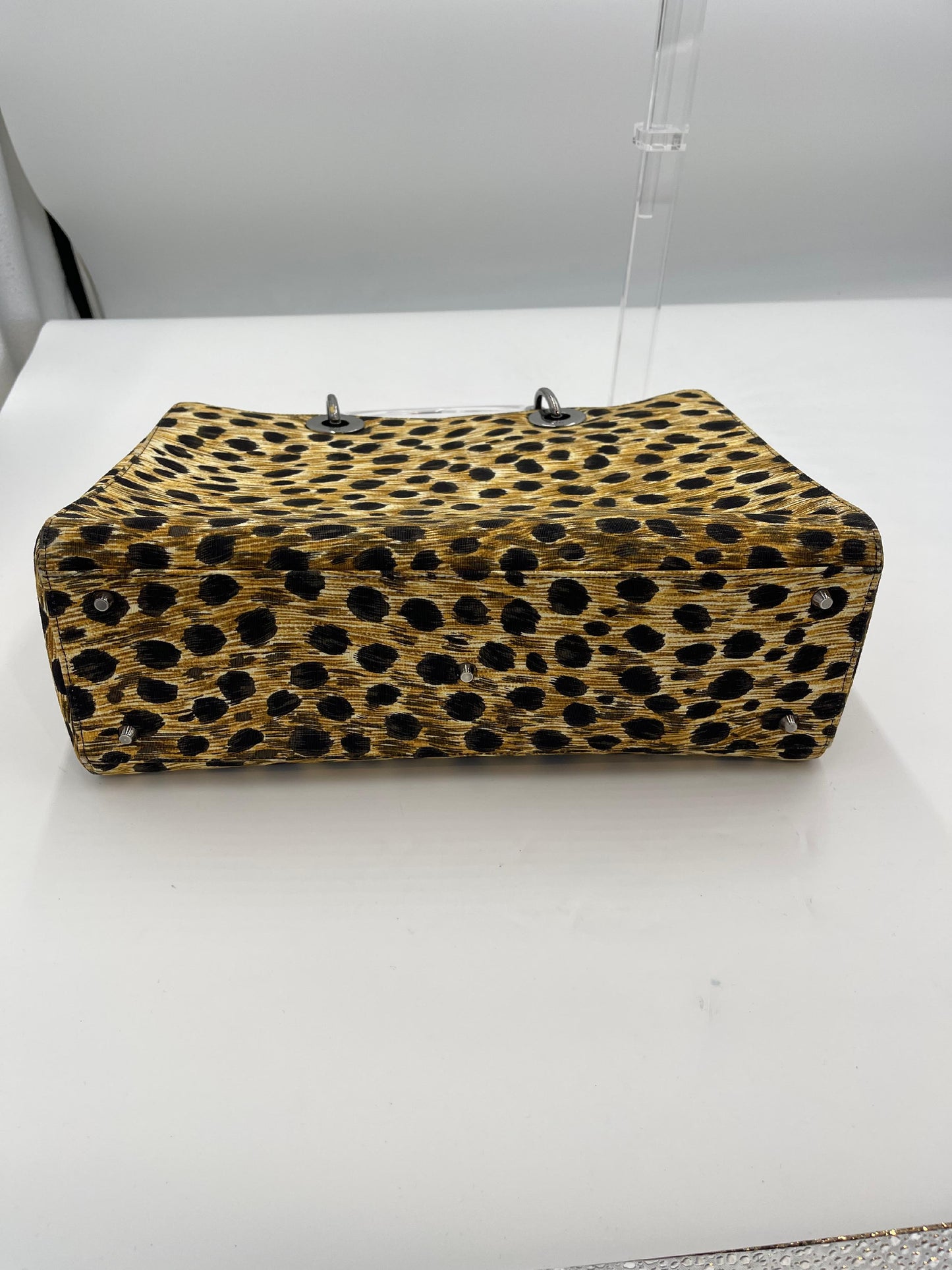 Dior Nylon Lady Dior Cheetah Print