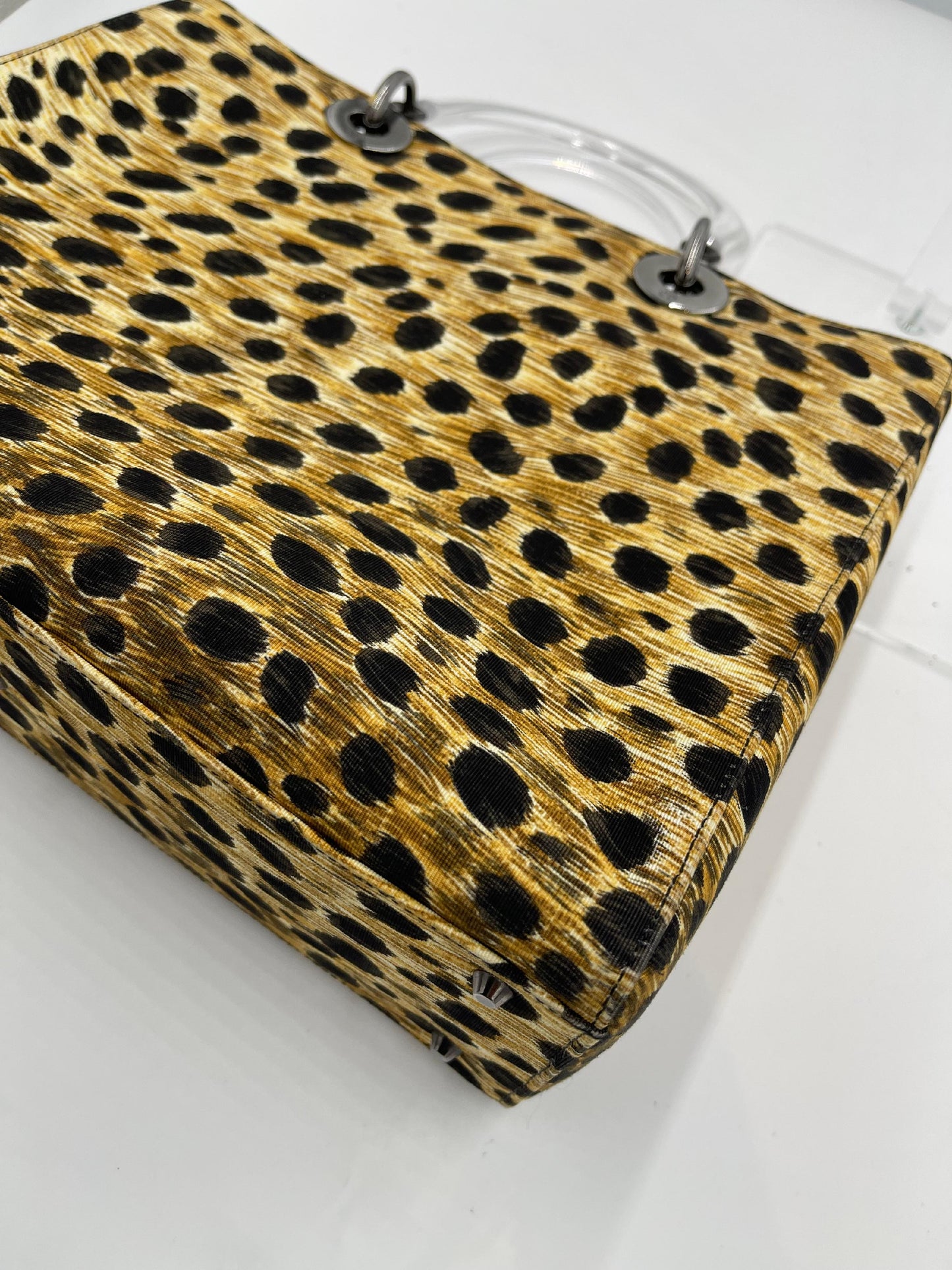 Dior Nylon Lady Dior Cheetah Print