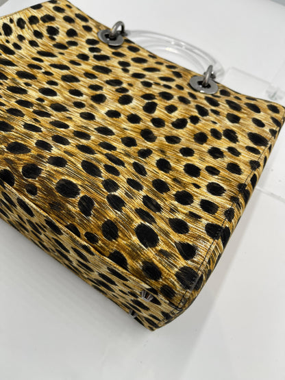 Dior Nylon Lady Dior Cheetah Print