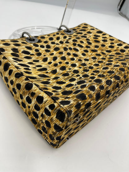 Dior Nylon Lady Dior Cheetah Print