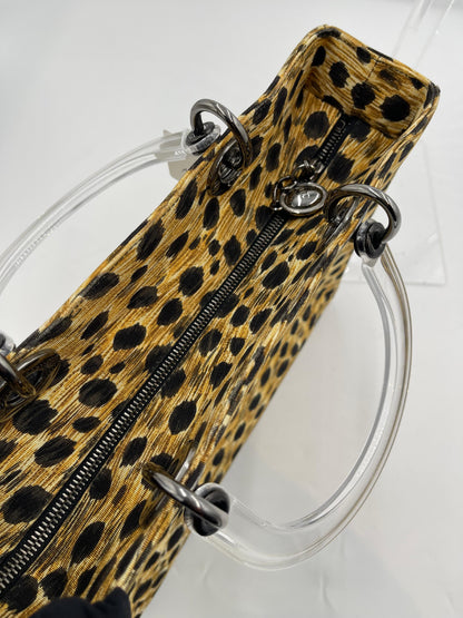 Dior Nylon Lady Dior Cheetah Print