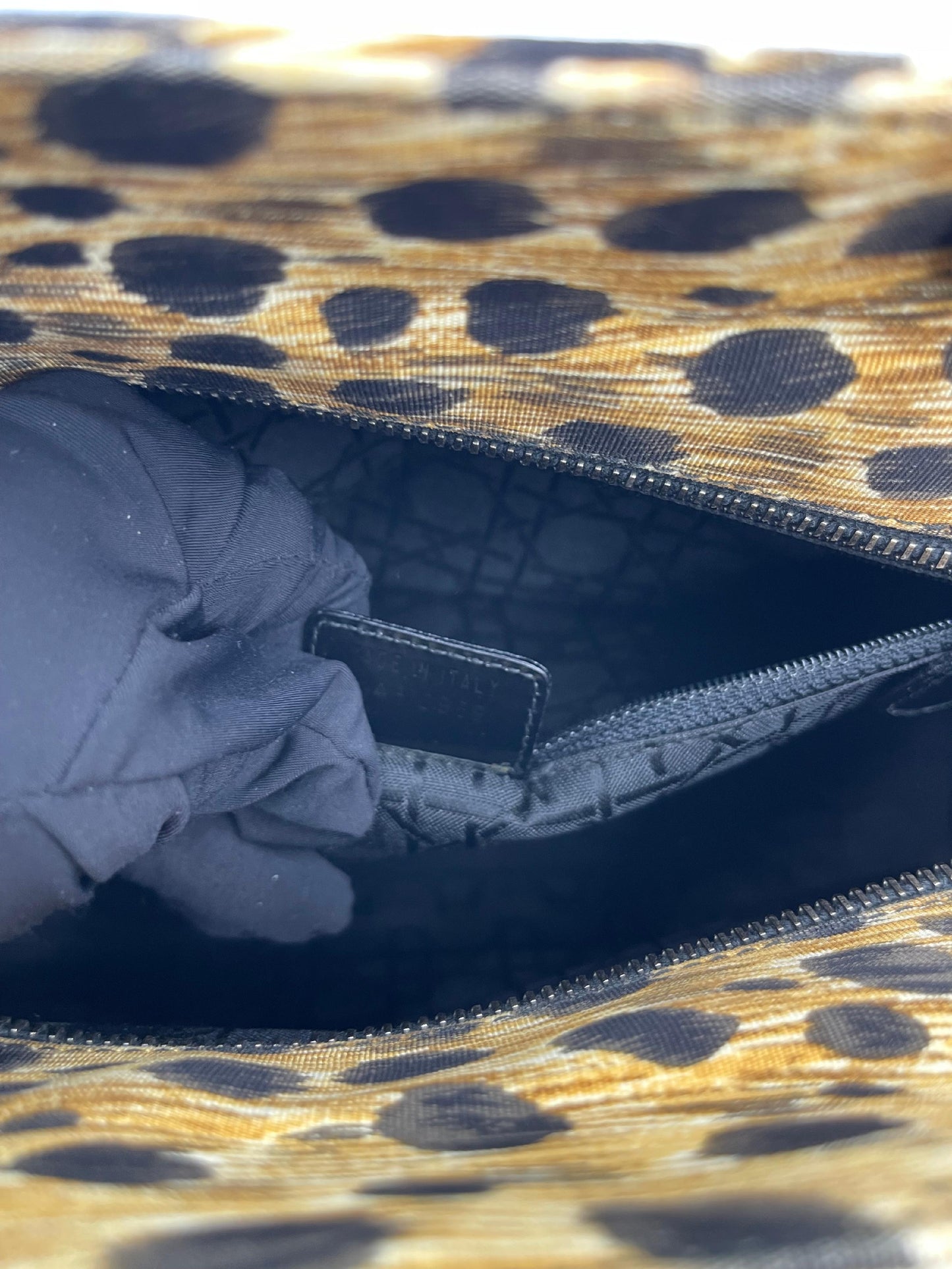 Dior Nylon Lady Dior Cheetah Print