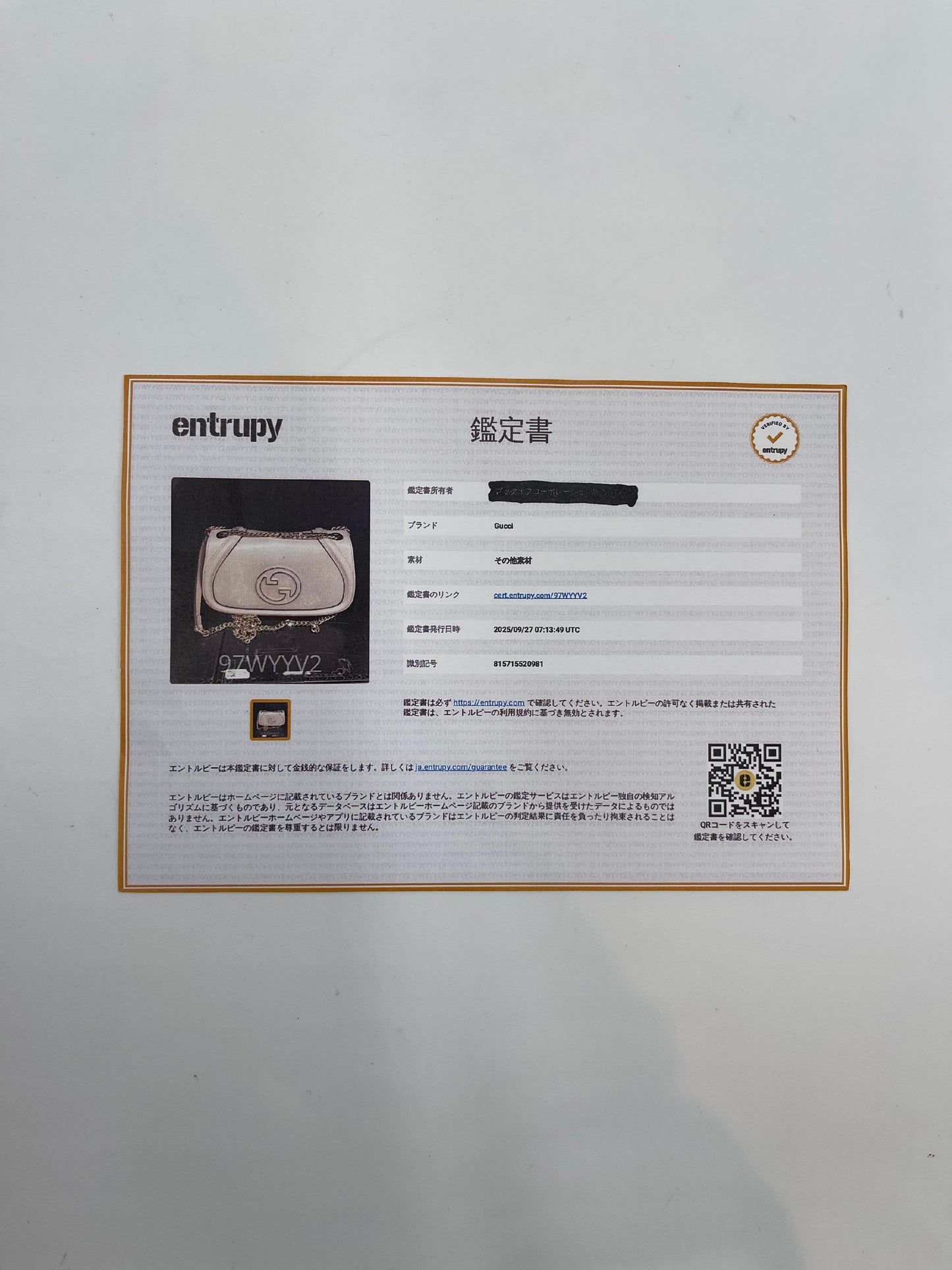 Gucci Blondie Chain Shoulder